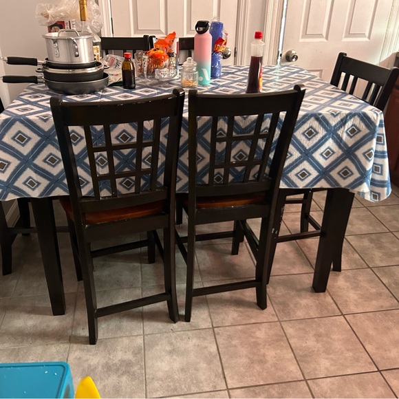 6 piece kitchen table